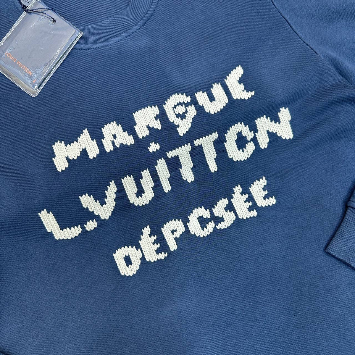 L.V EMBROIDERY JUMPER NAVY