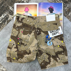 G DPT CARGO SHORTS KHAKHI