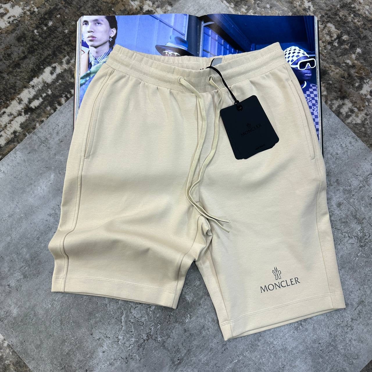 NCLR SHORT SET ALL BEIGE