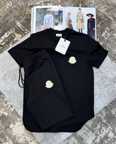 NCLR SHORT SET BIG FRONT LOGO ALL BLACK