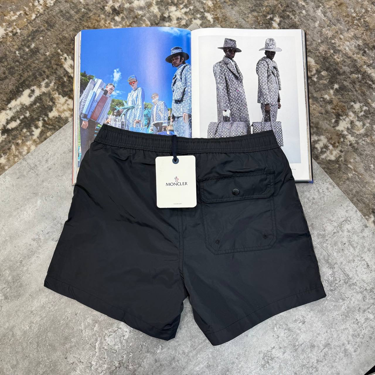 NCLR SHORT SET ALL BLACK