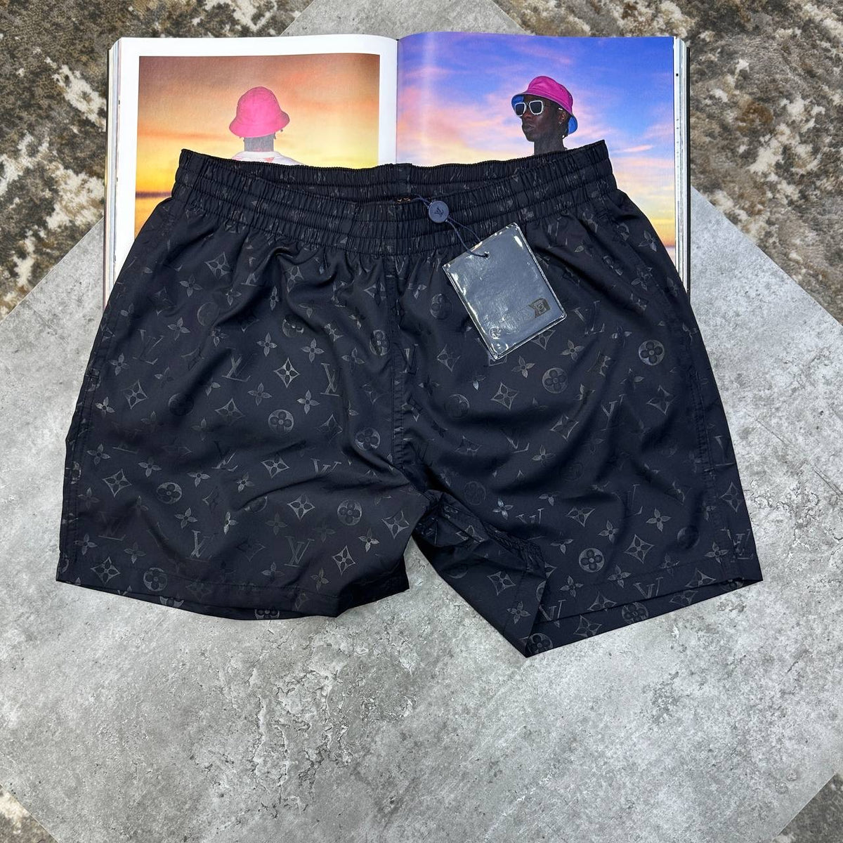 L.V SWIM SHORTS NAVY
