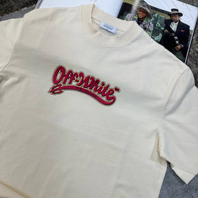 OF-W OVER SIZED TSHIRT LIGHT YELLOW