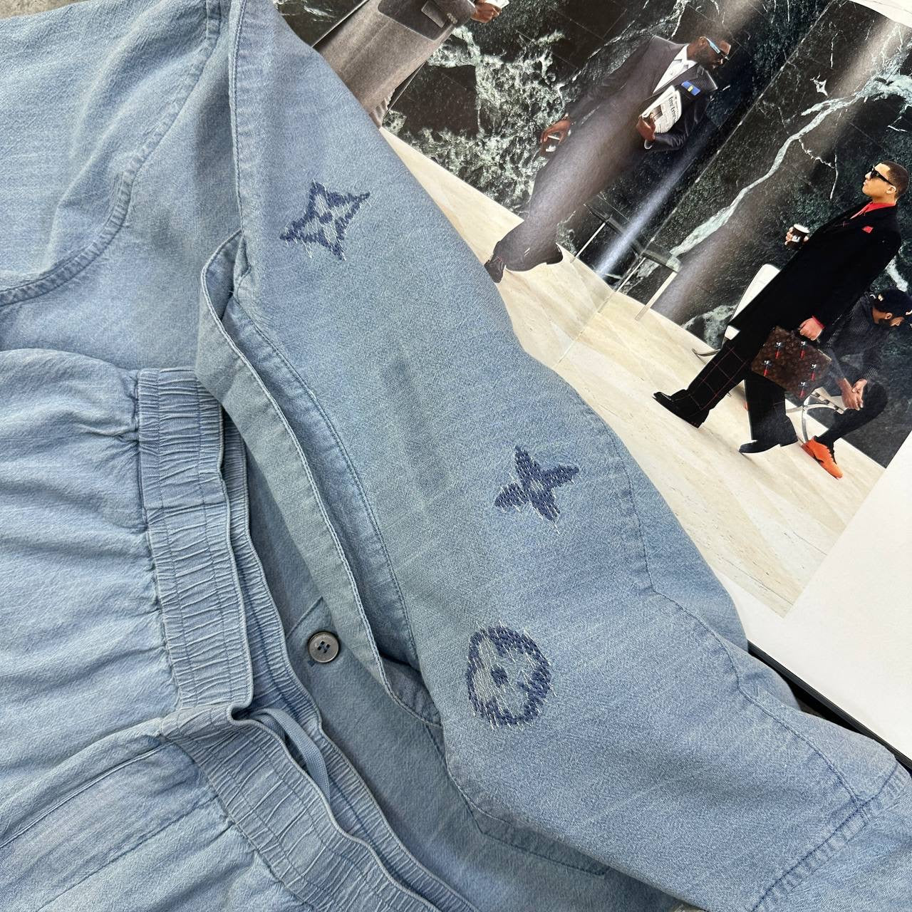 LVE SHORT SET LIGHTBLUE