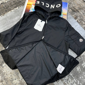 NCLR WINDBREAKER SIDE POCKET BADGE BLACK