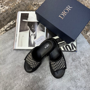 IOR SLIPPERS MENS BLACK