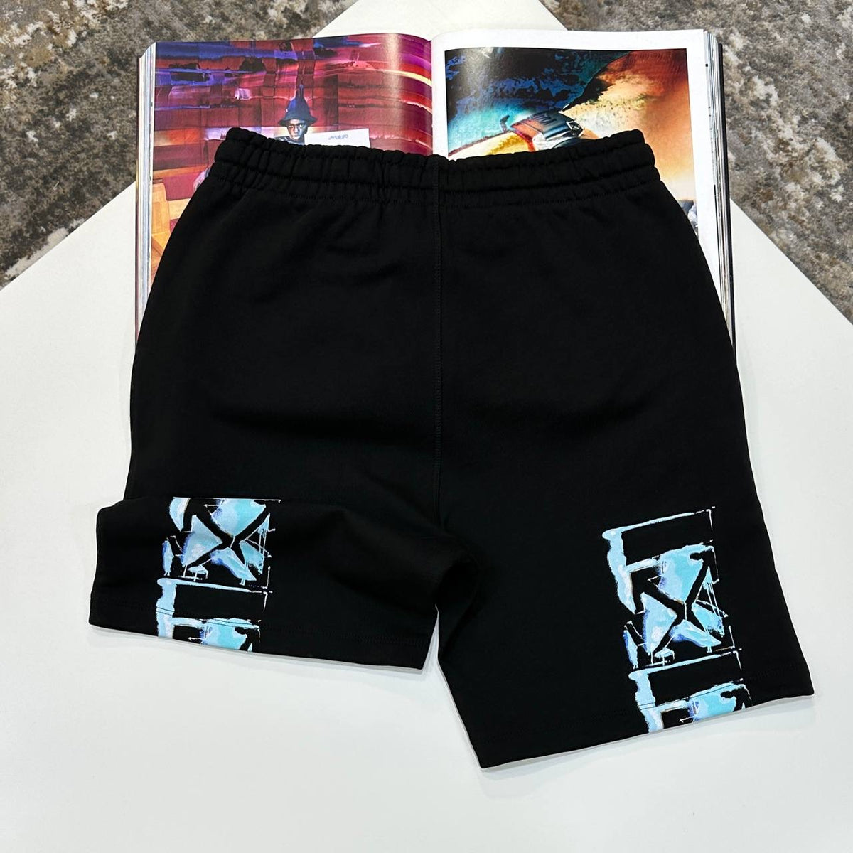OFF-W SHORTS BLACK