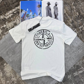 S.I BACK BIGPRINT T-SHIRT WHITE