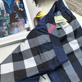 BRBERY SHORT SET BLUE/NAVY