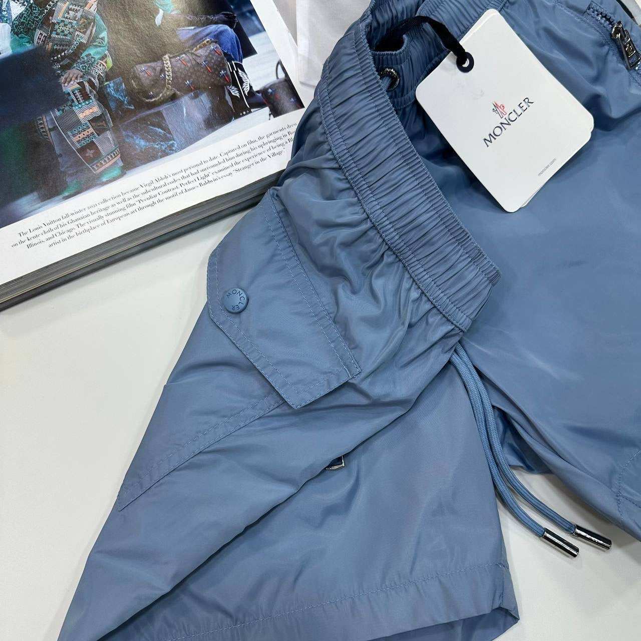 NCLR SWIM SHORT LIGHT BLUE
