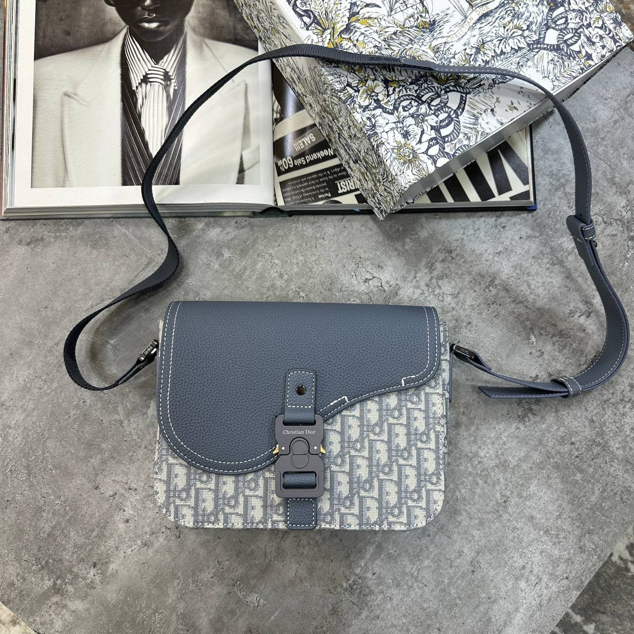 DOR SADLE BAG ALL GREY