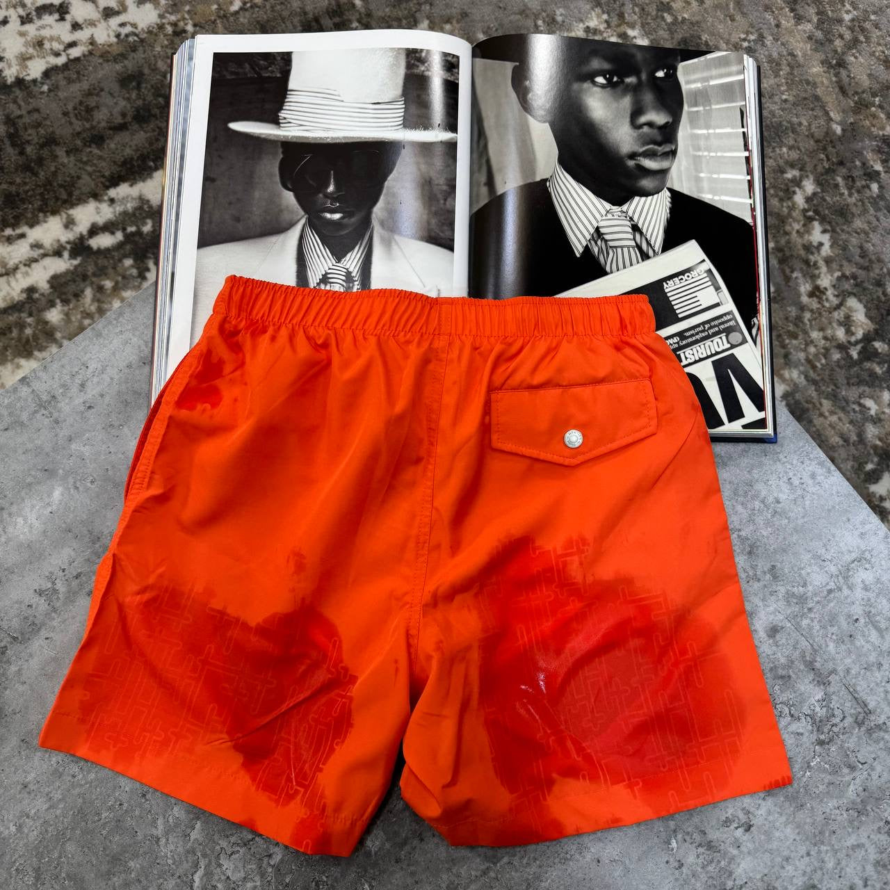 HRMS SHORT SET ORANGE