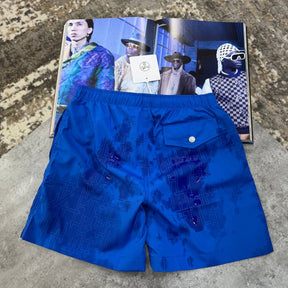 HRMS WATER REACTIVE SWIM SHORT BLUE