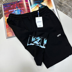 OFF-W SHORT SET ALL BLACK