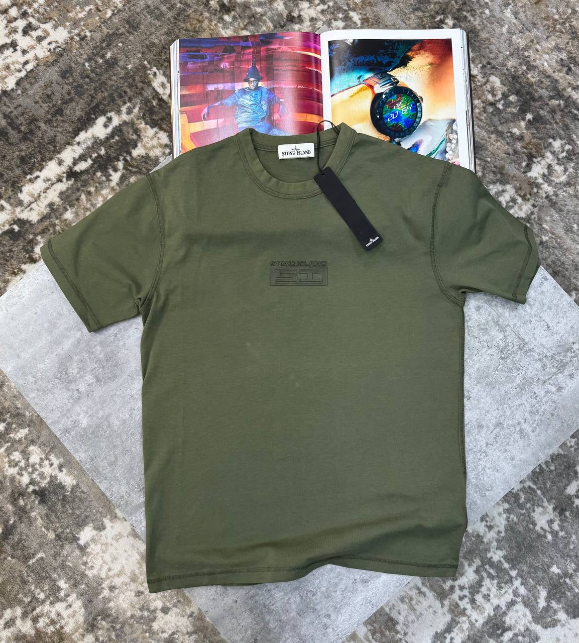 S.I TSHIRT KHAKHI