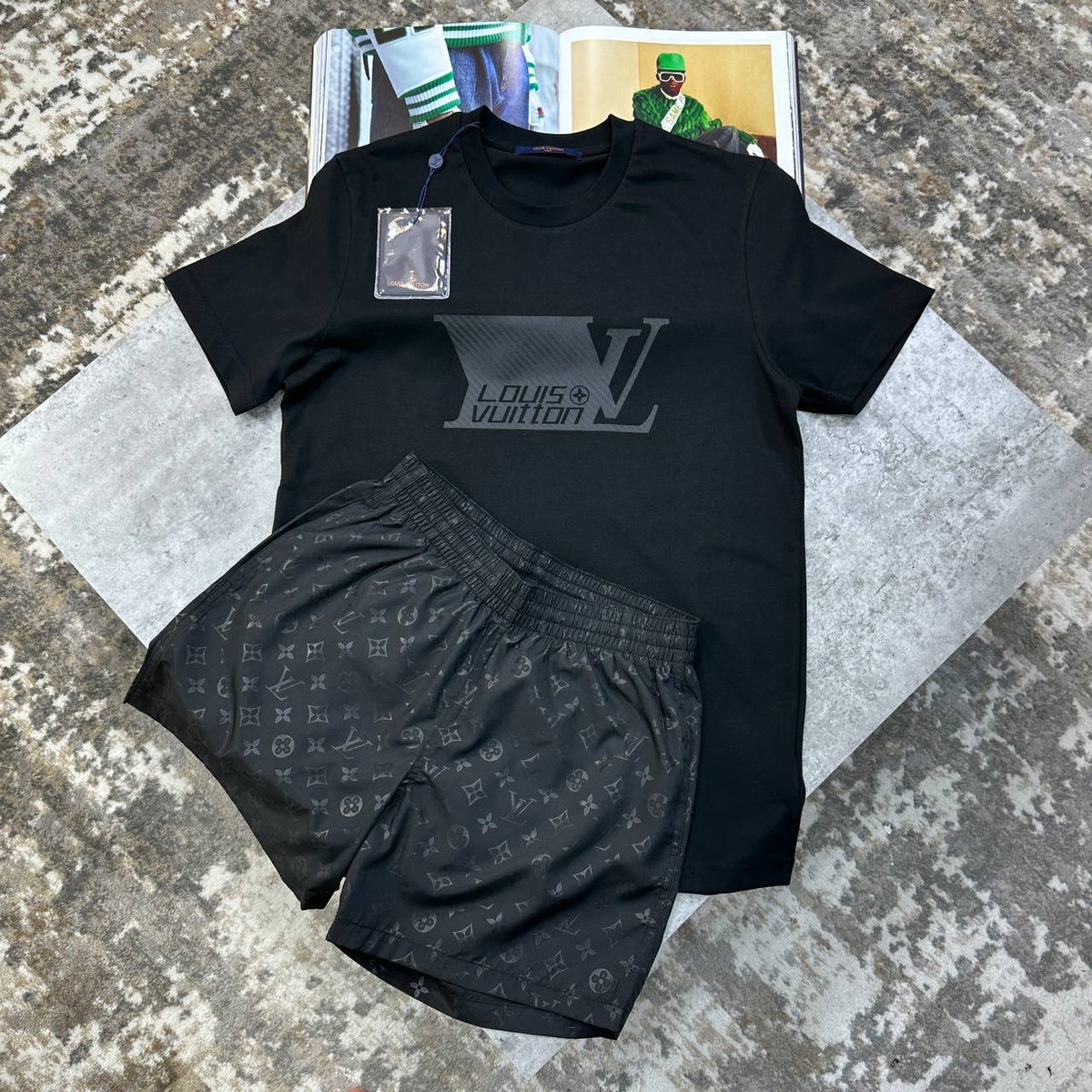 LVE SHORT SET All black