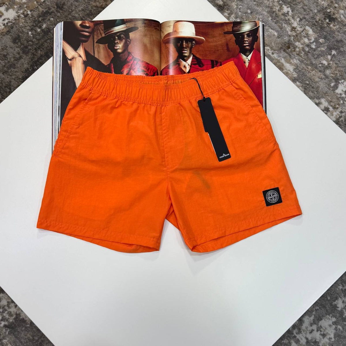 TONE SWIM SHORT BLACK