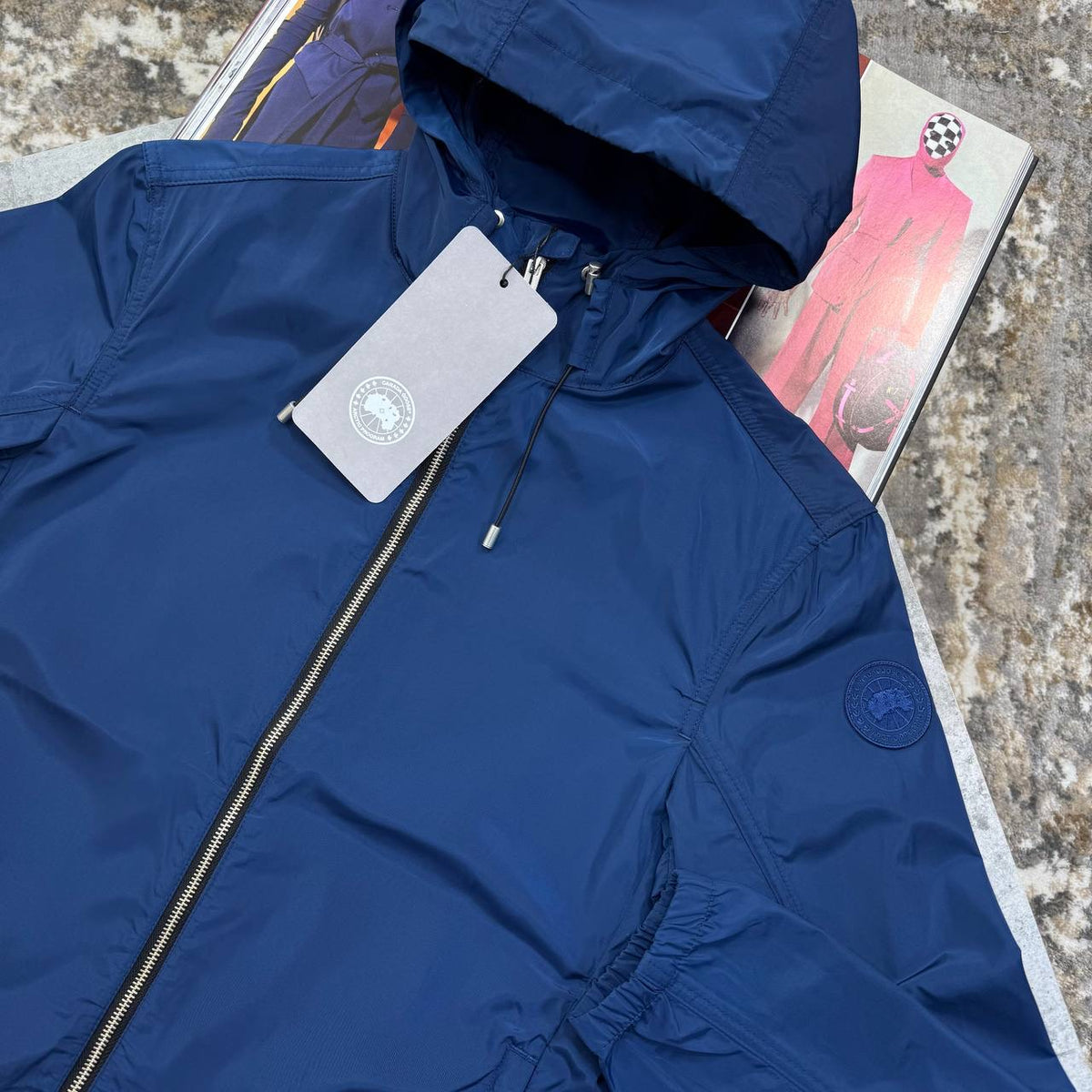 C.G WINDBREAKER SIDE BADGE ROYALBLUE
