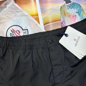 NCLR SIDE STRIPS SWIM SHORTS BLACK