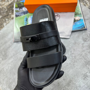 HRMS SLIPPERS MENS BLACK