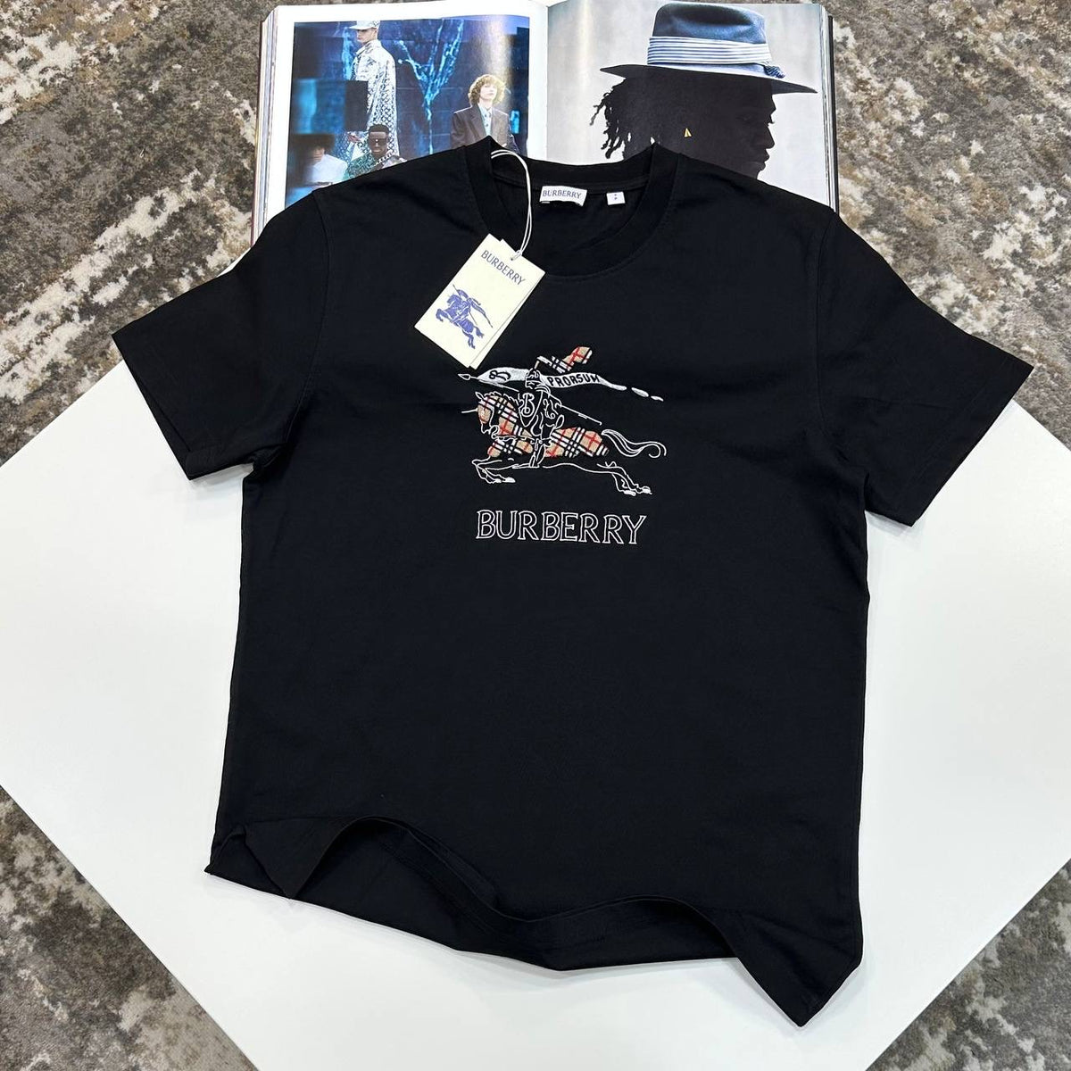BRBY TSHIRT BLACK