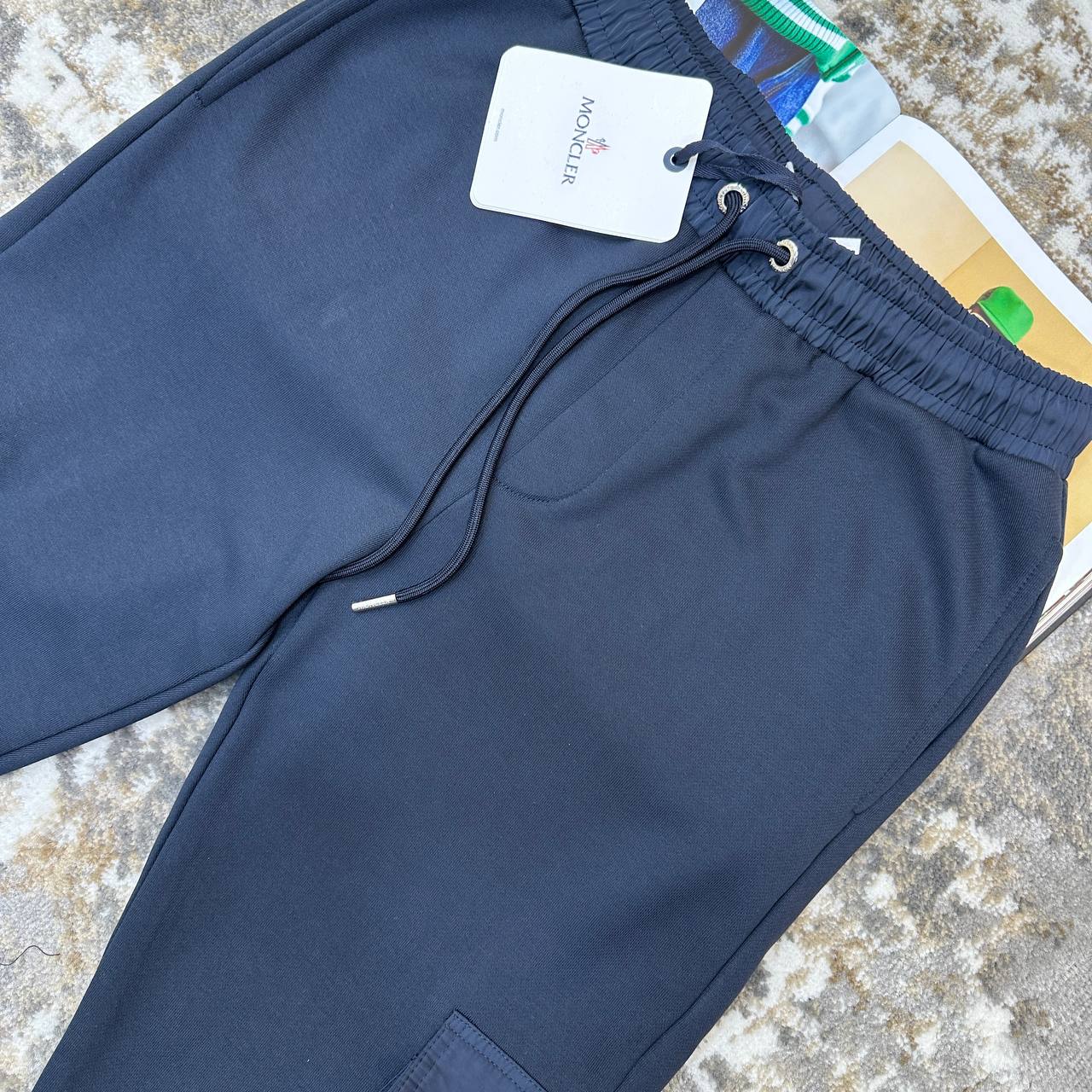 MNCLR PANTS WITH DOWN POCKETS NAVY