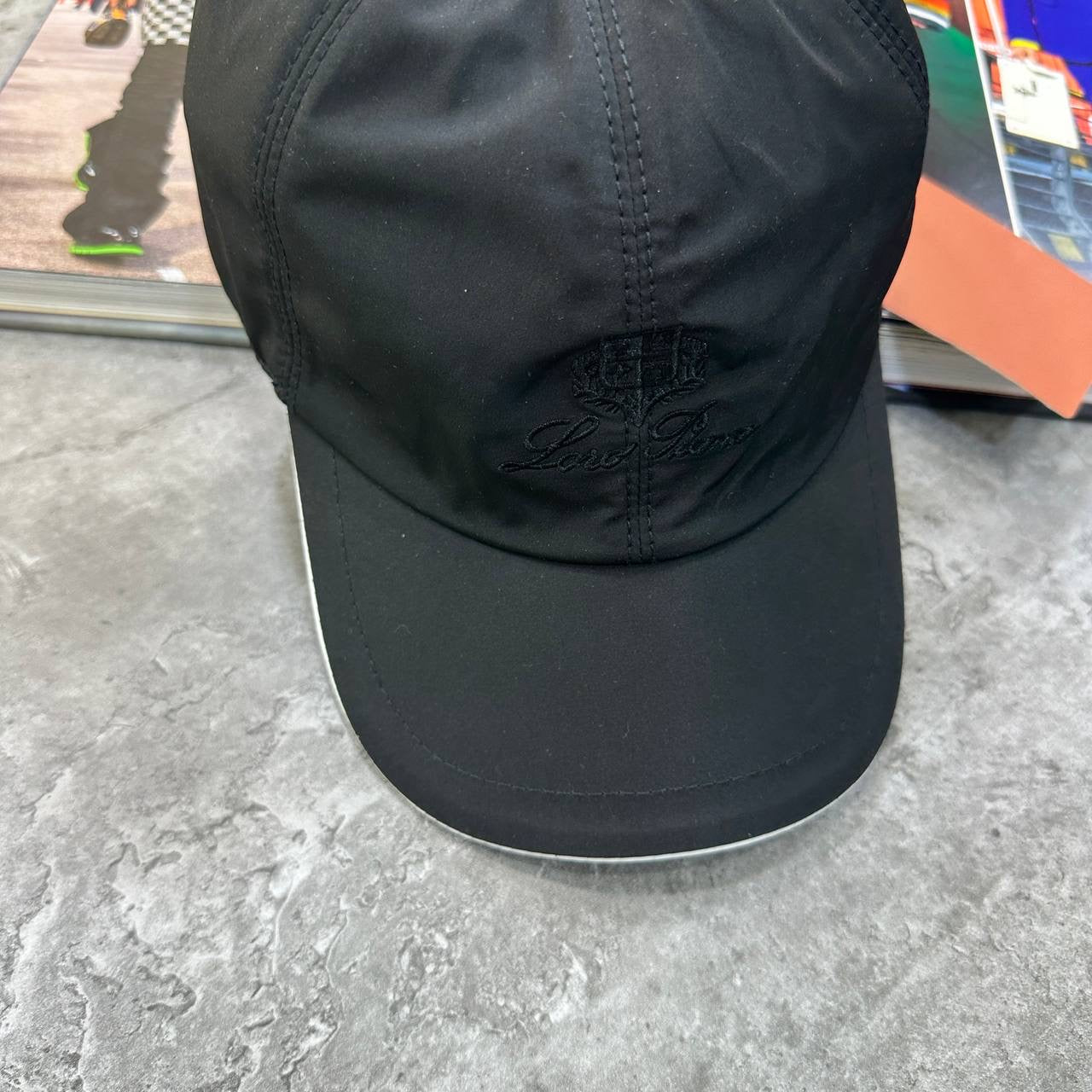 L/P CAP DARK BLACK