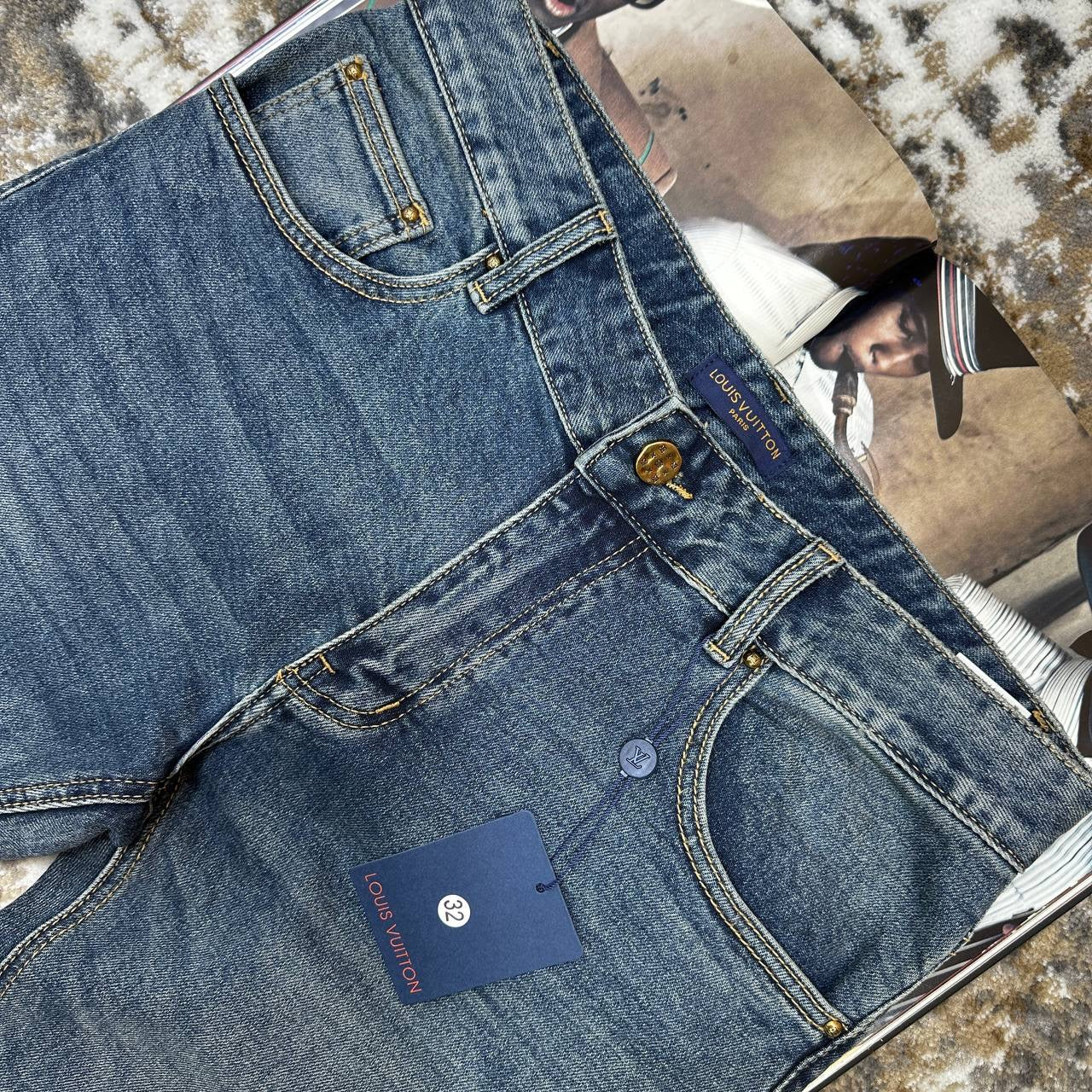 LOUS V SLIM FIT JEANS GREY
