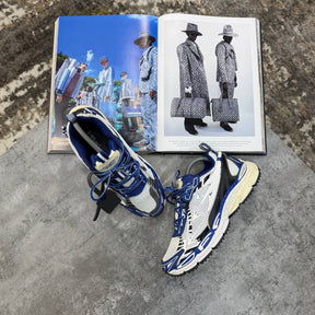 OF-WHITE TRAINER-BLUE\WHITE