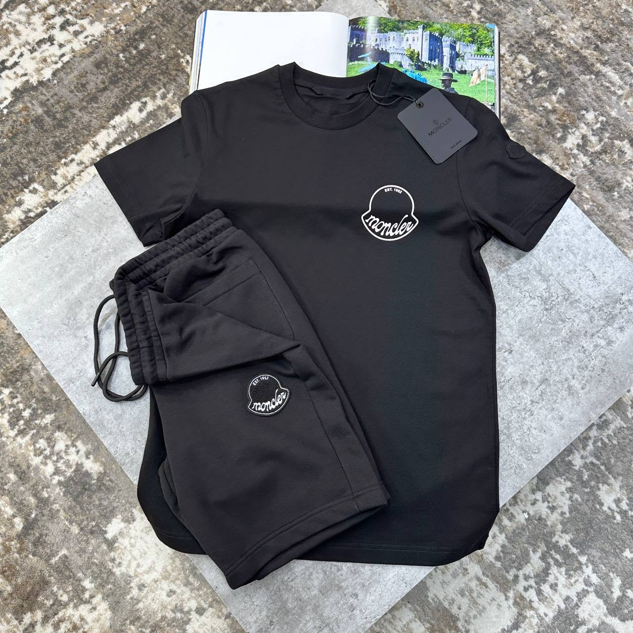 NCLR SHORT SET ALL BLACK