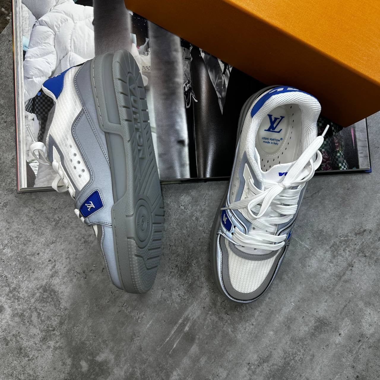 LVE TRAINER -GREY|BLUE
