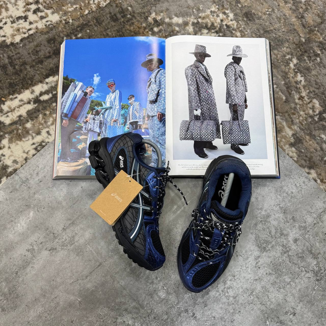 ASC GEL TRAINERS NAVY