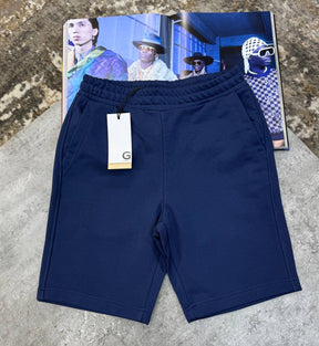GVNCHY SHORT SET WHITE/DARKBLUE