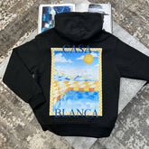 CASA BACK BIG PRINT HOODIE