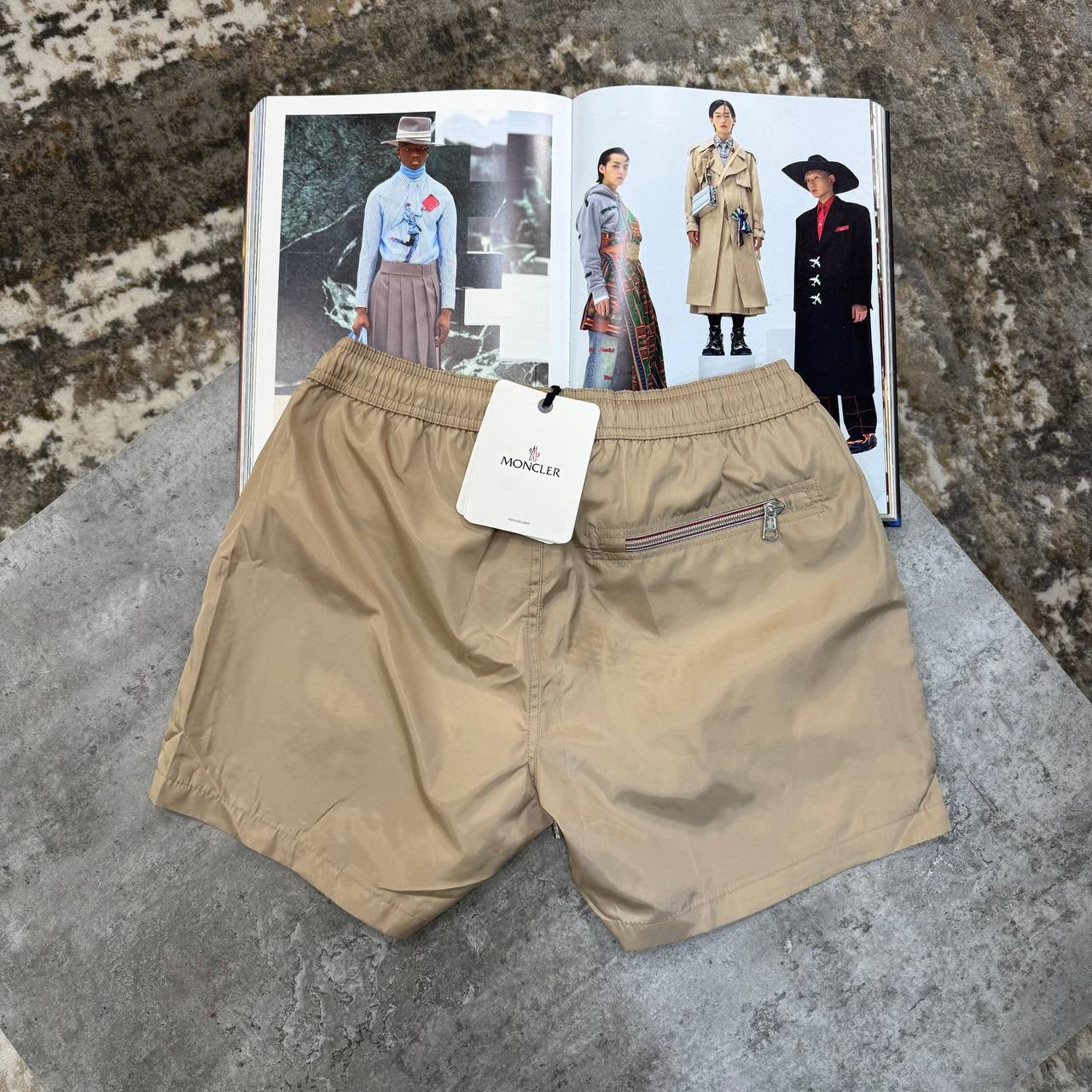 NCLR SHORT SET ALL BEIGE