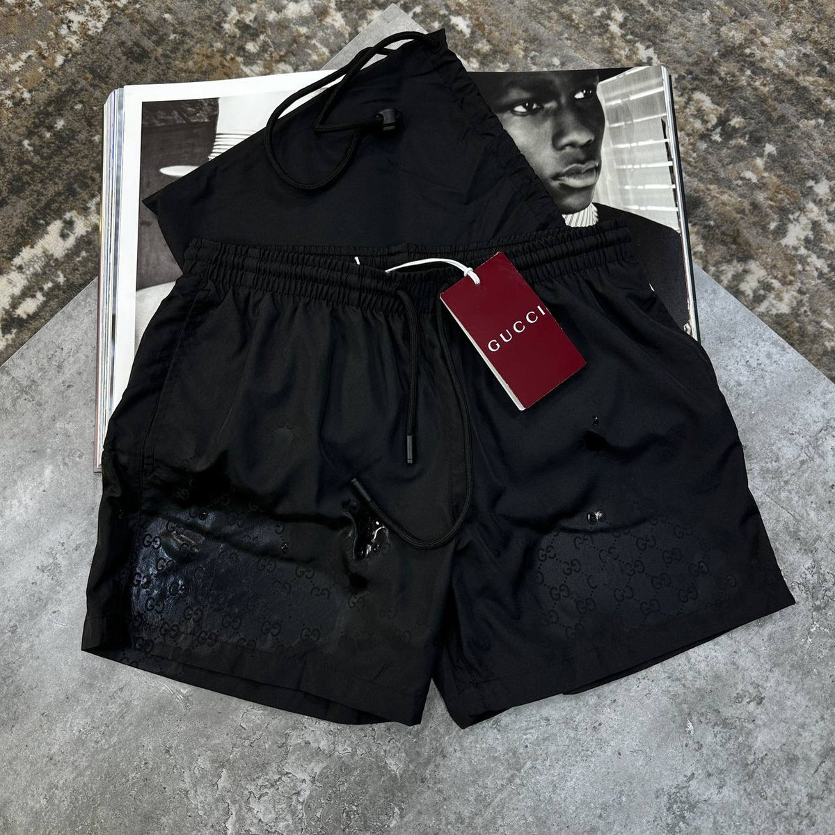 UCI WARER REACTION SWIM SHORTS BLACK