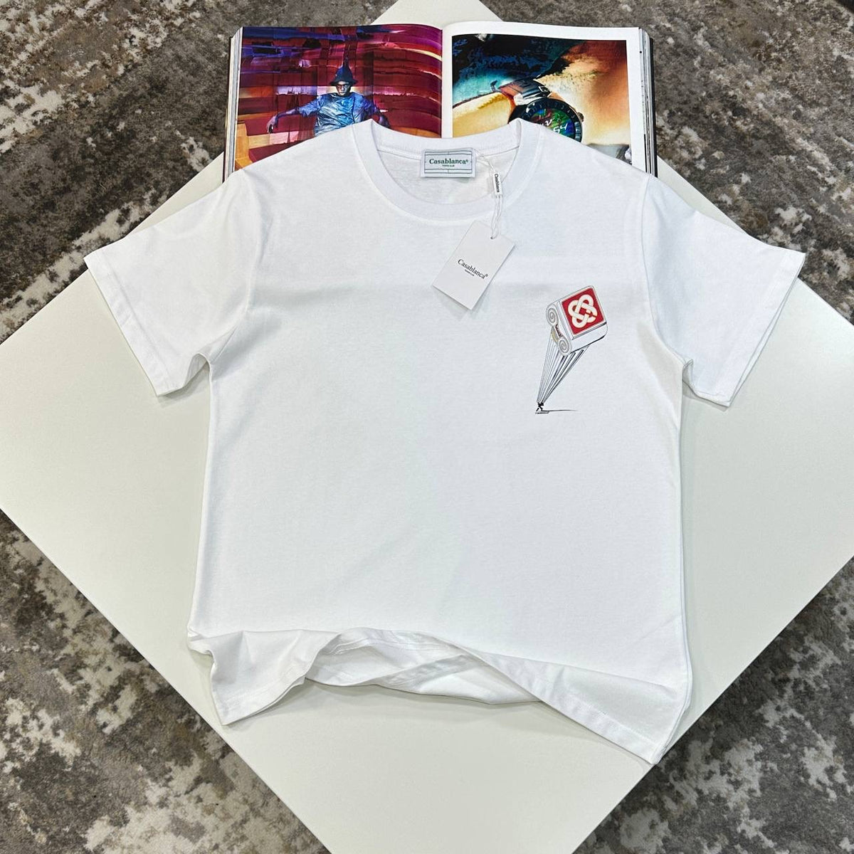 C.B TSHIRT WHITE