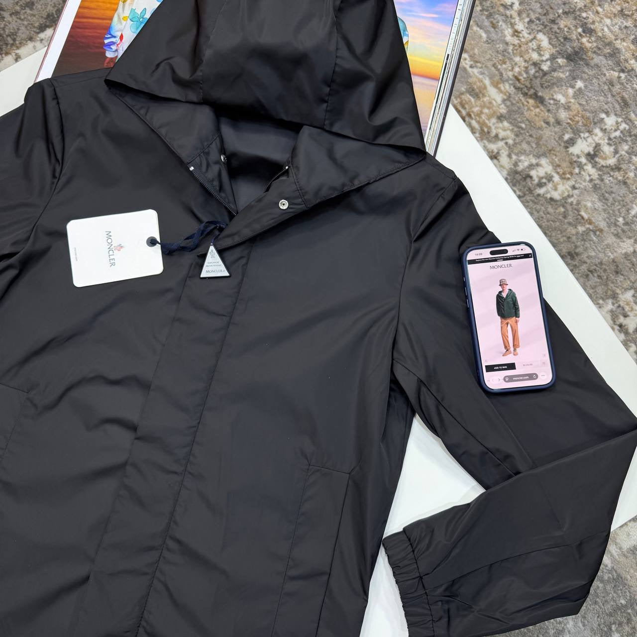 MCLR LIGHTWEIGHT JACKET BLACK