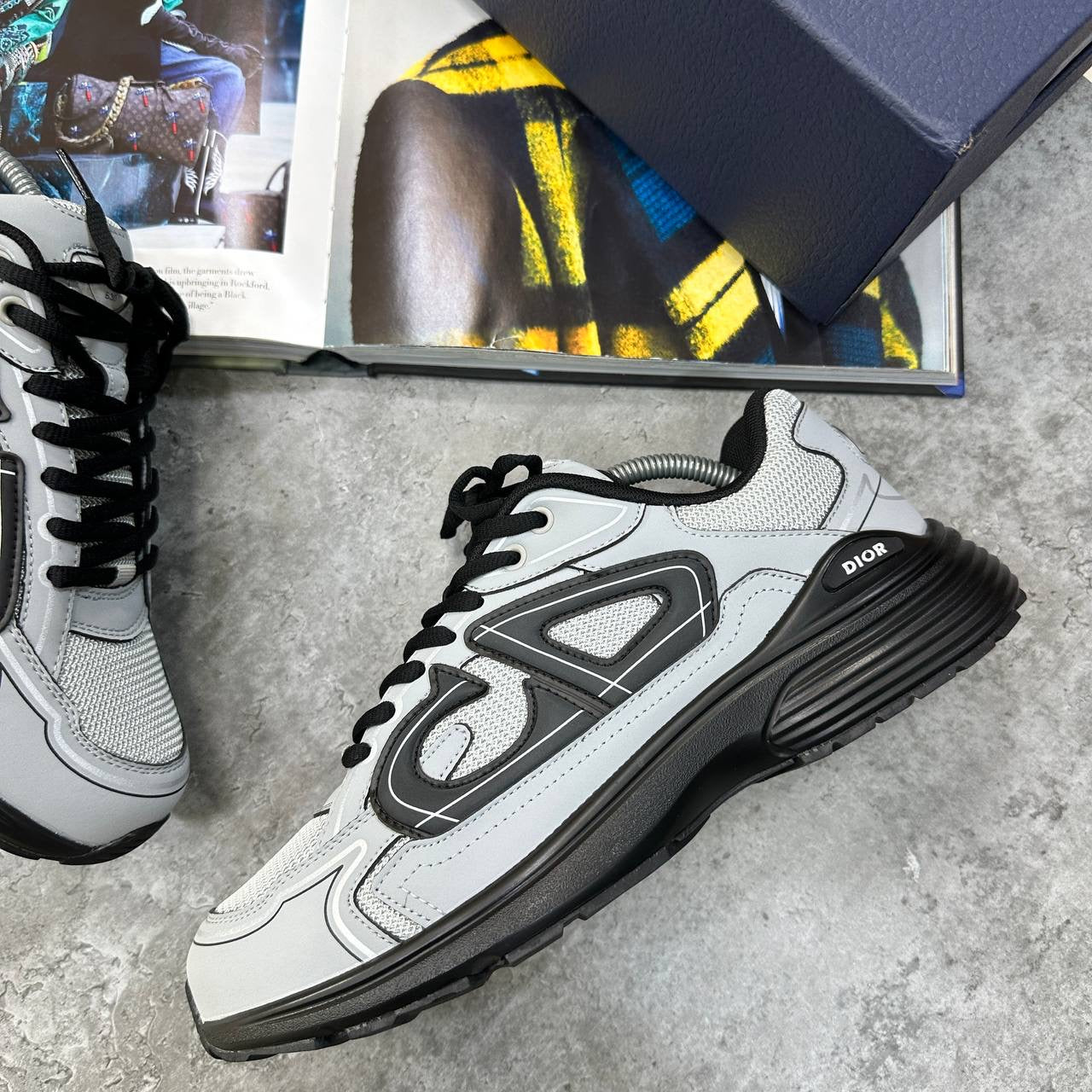 B-30 TRAINER BLACK|GREY