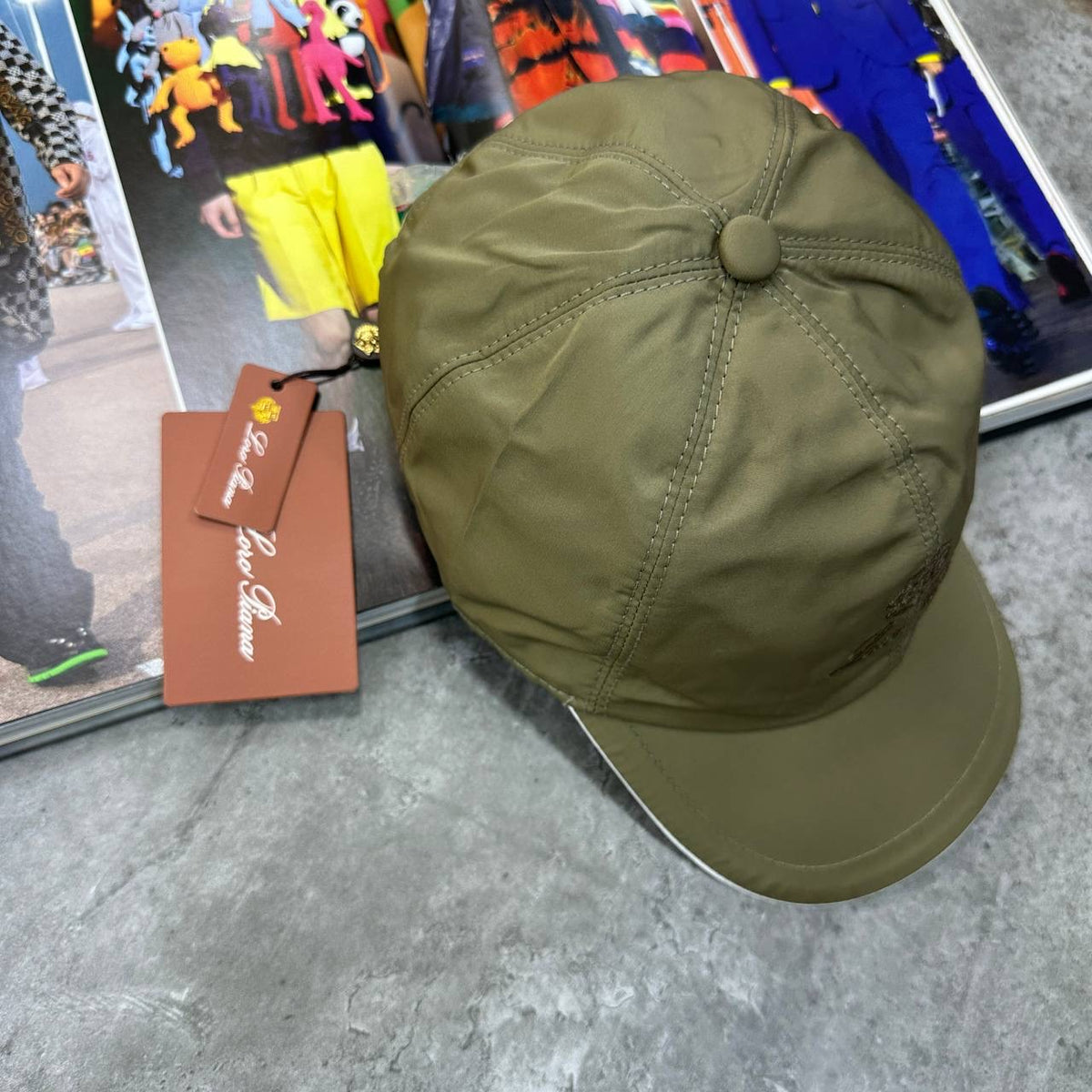 L/P CAP BROWN