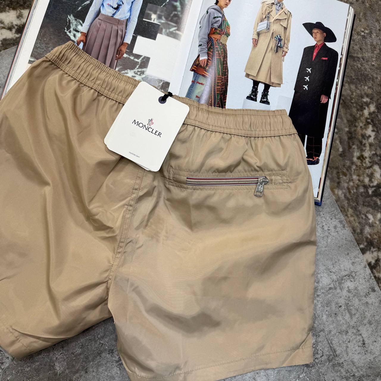 NCLR SHORT SET ALL BEIGE