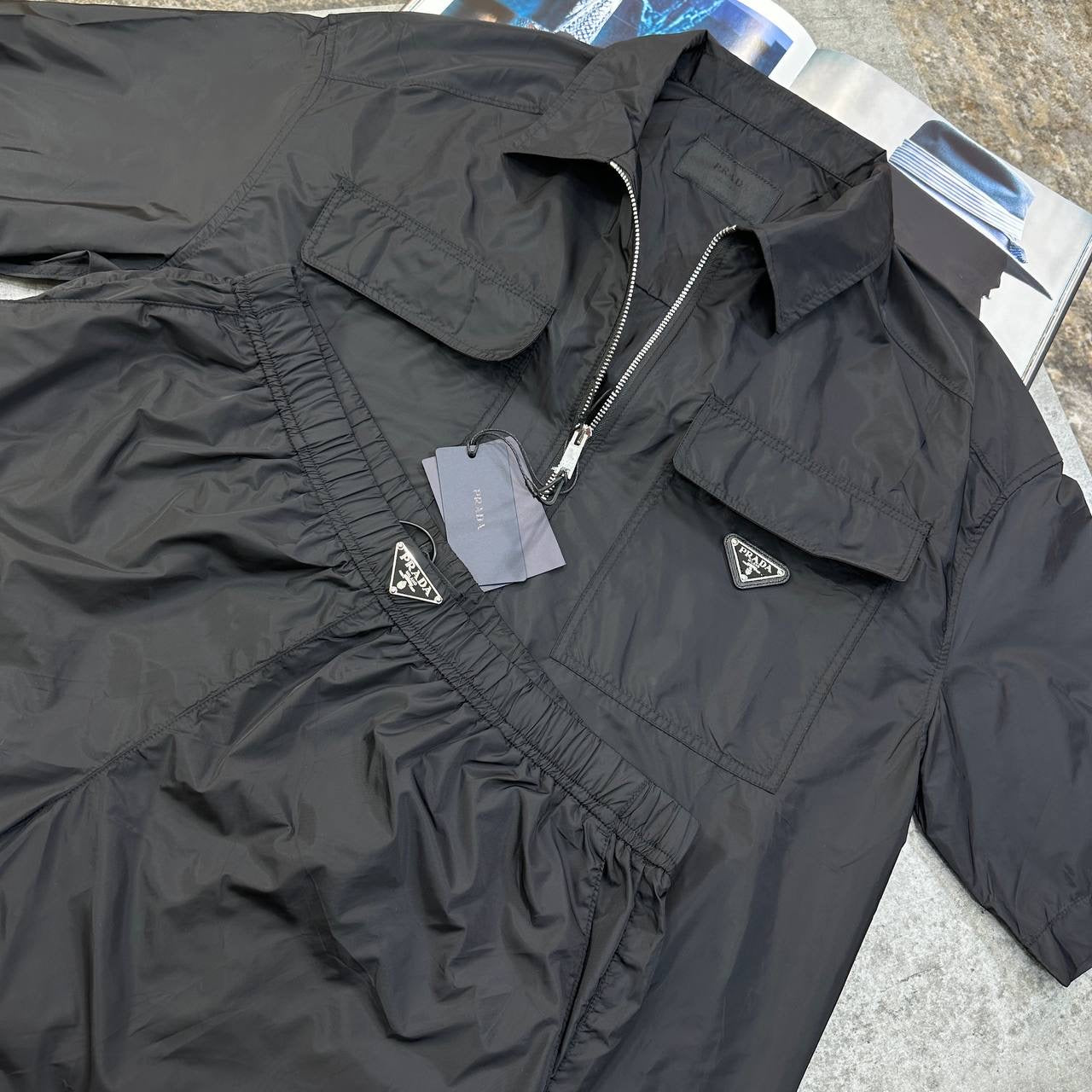 PRDA SHORT SET BLACK