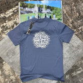 S.I BACK BIGPRINT T-SHIRT BLUE