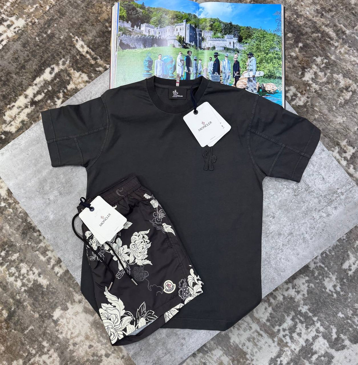 NCLR SHORT SET ALL BLACK