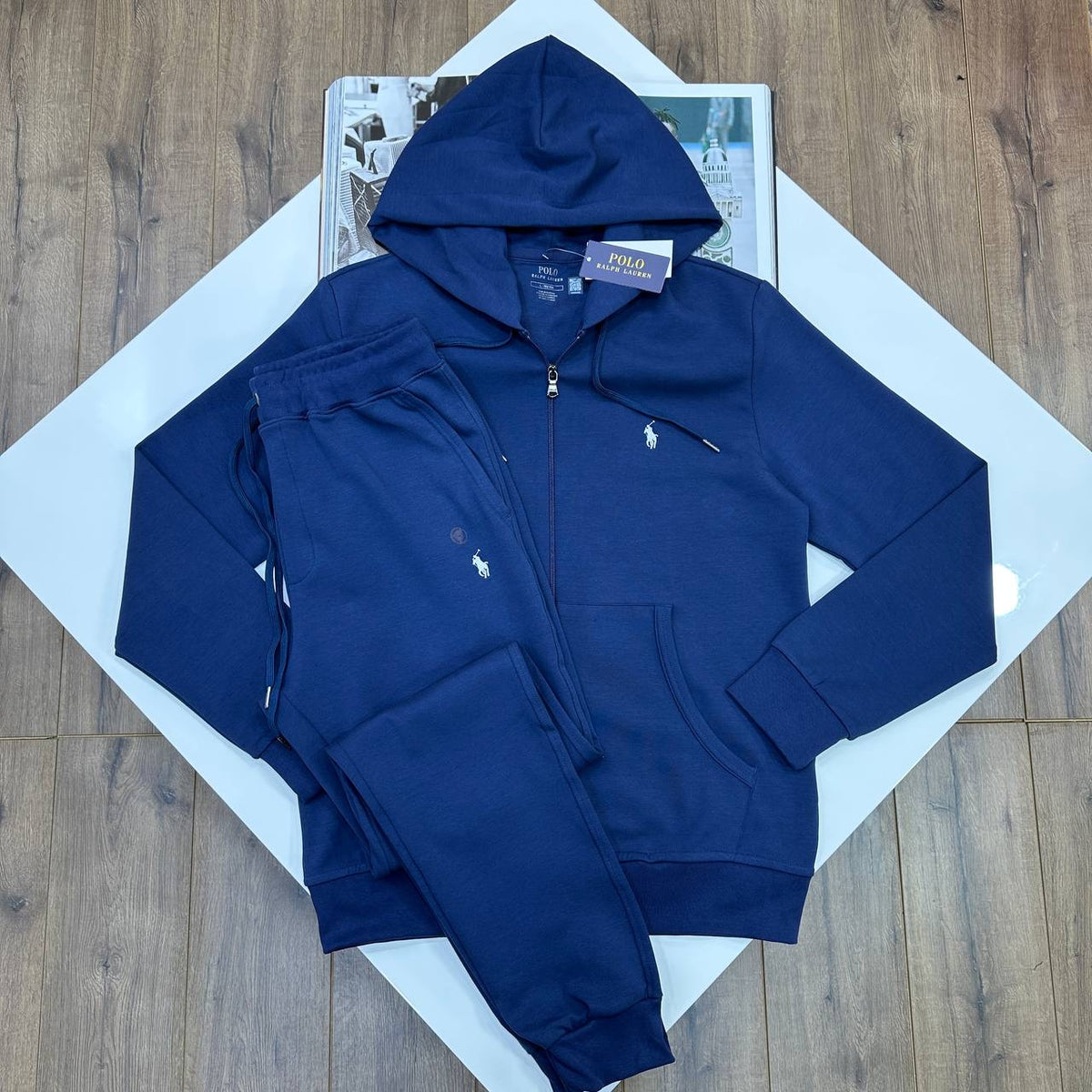 RALP LAURN TRACKSUIT BLUE