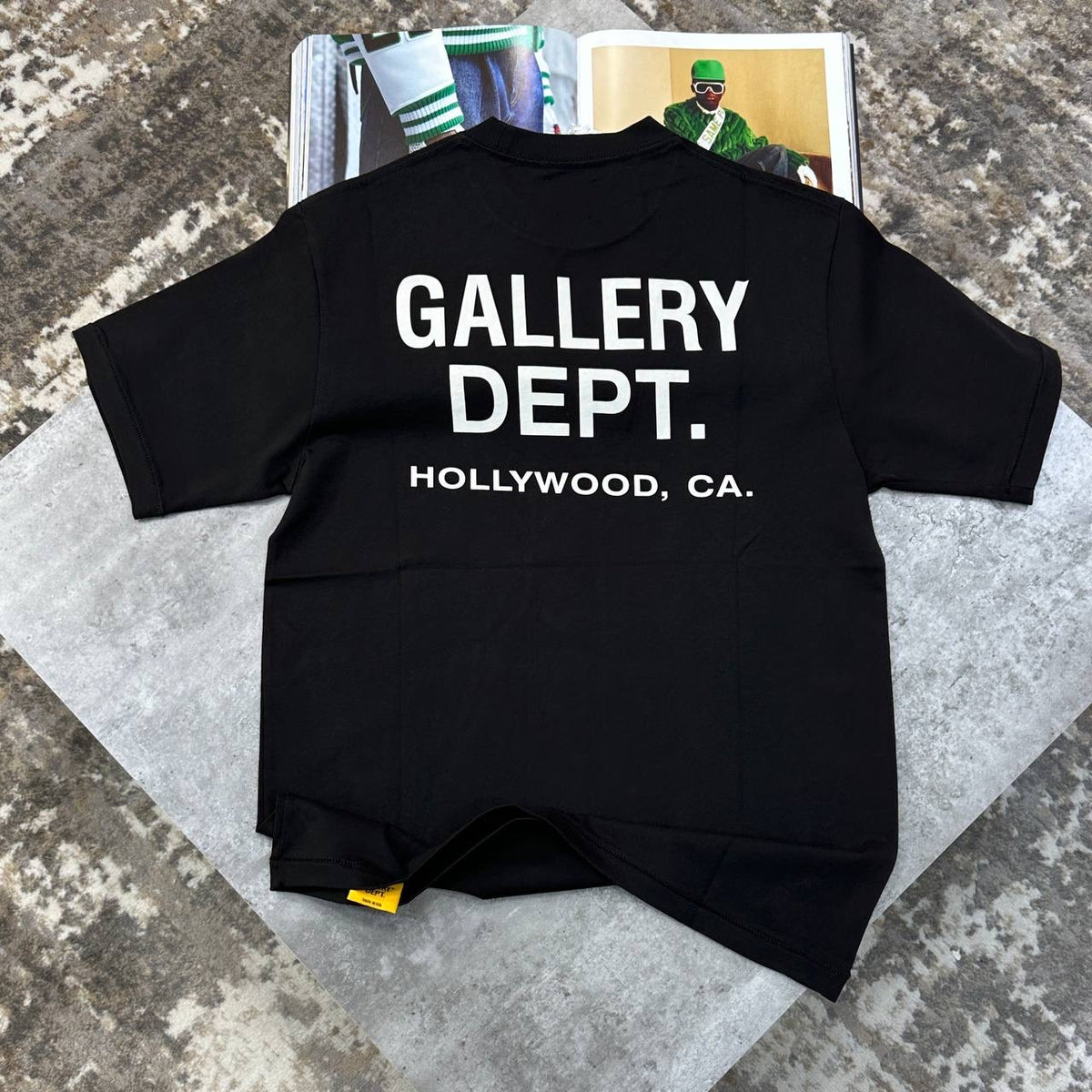 GD SHORT SET BLACK/WHITE