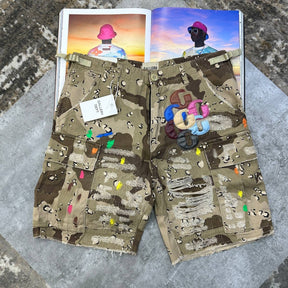 G DPT CARGO SHORTS KHAKHI