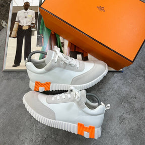 HRMS BOUNCING TRAINERS WHITE|ORANGE