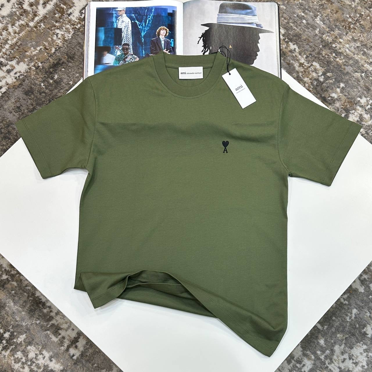 AMMI TSHIRT-ROYAL KHAKHI