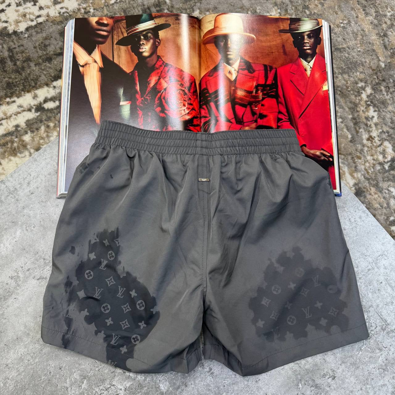 L.V SHORT SET BLACK/GREY